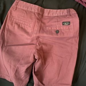 Nitrous black maroon shorts